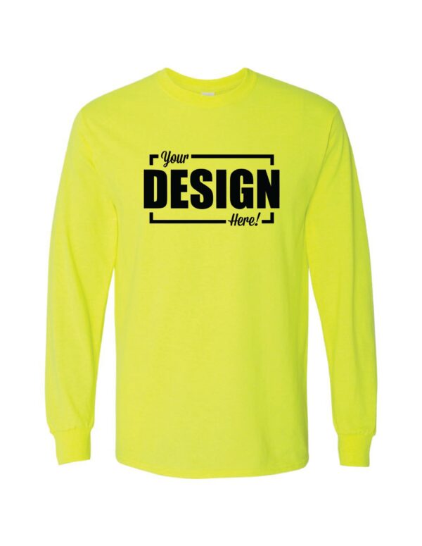 Adult Long Sleeve Round-neck T-shirt